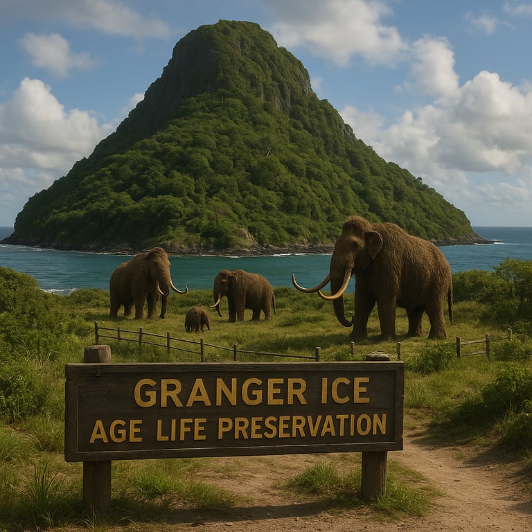 Cover art for Granger Ice Age Life Preservation, an ice age scenario on AI Dungeon