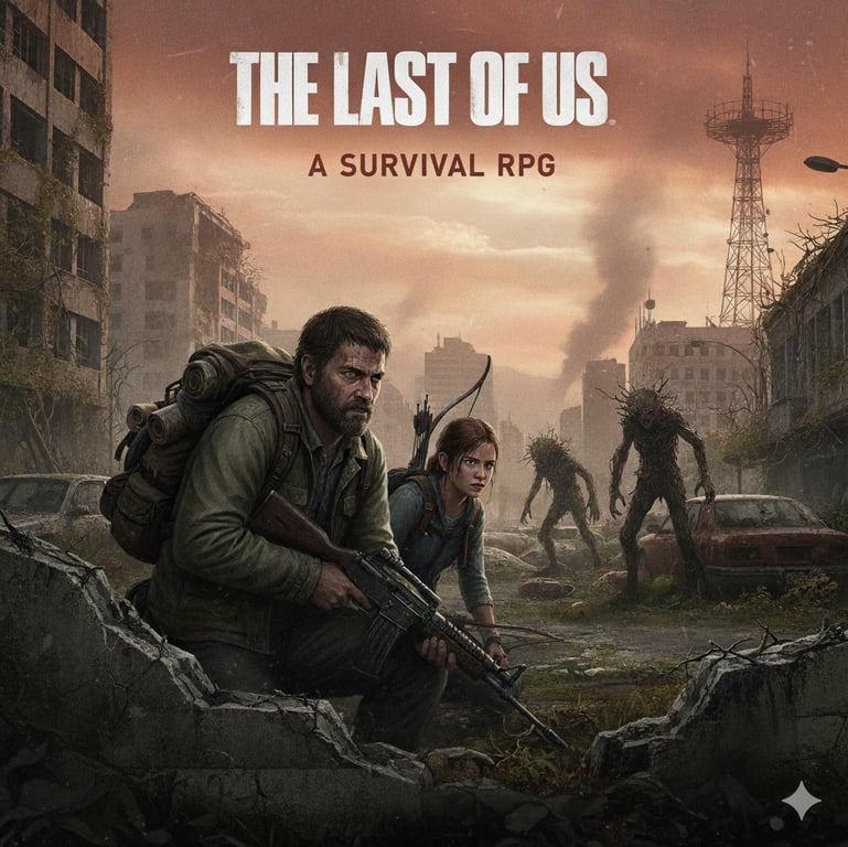 Cover art for The Last of Us RPG, a the last of us scenario on AI Dungeon