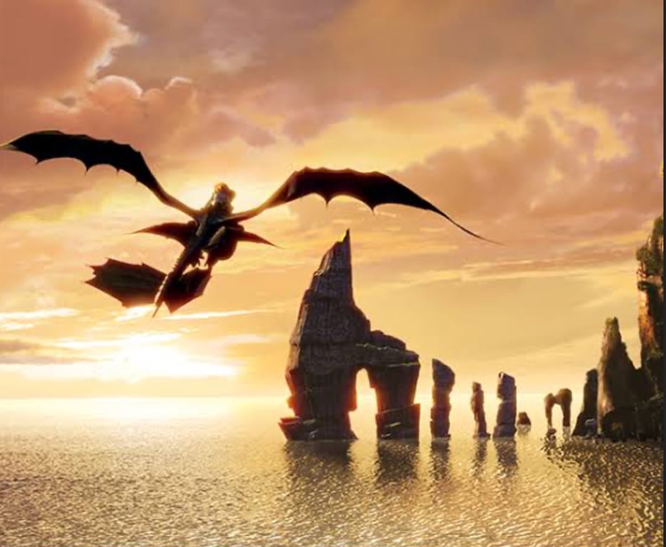 Cover art for The Human Hunter, a httyd scenario on AI Dungeon