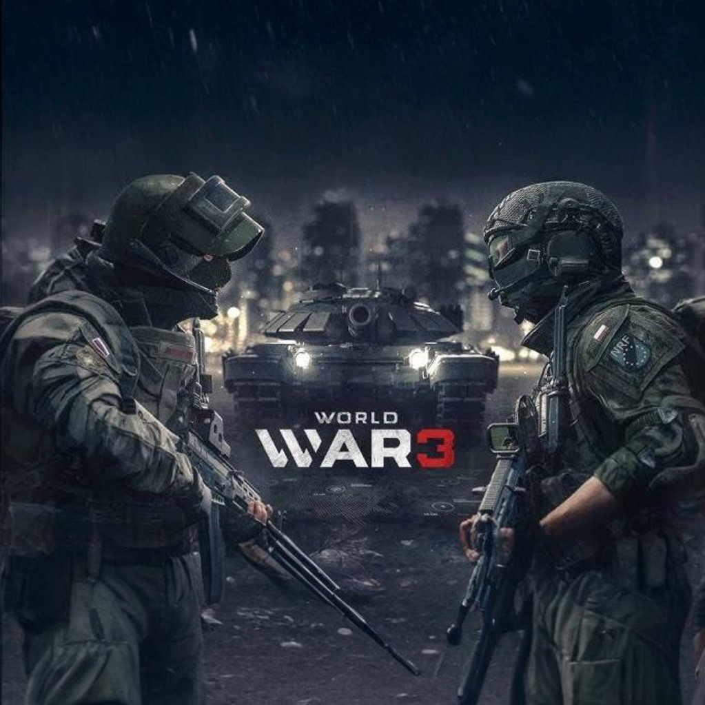 Cover art for World War III, a war scenario on AI Dungeon