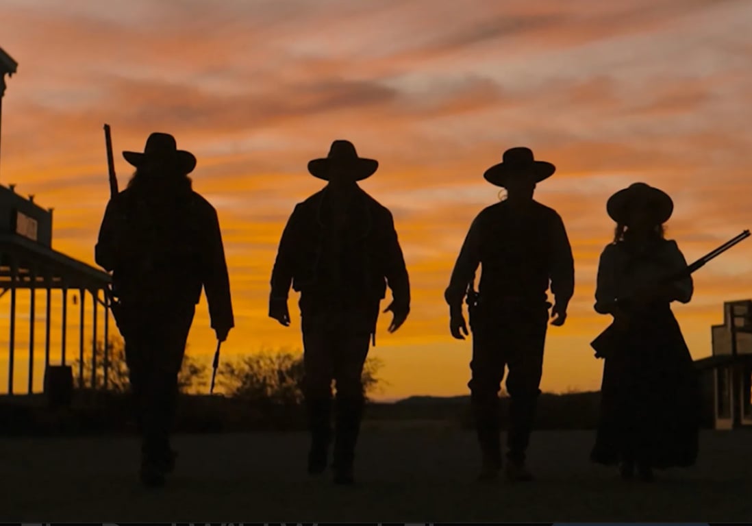 Cover art for America’s Wild West, a wild west scenario on AI Dungeon