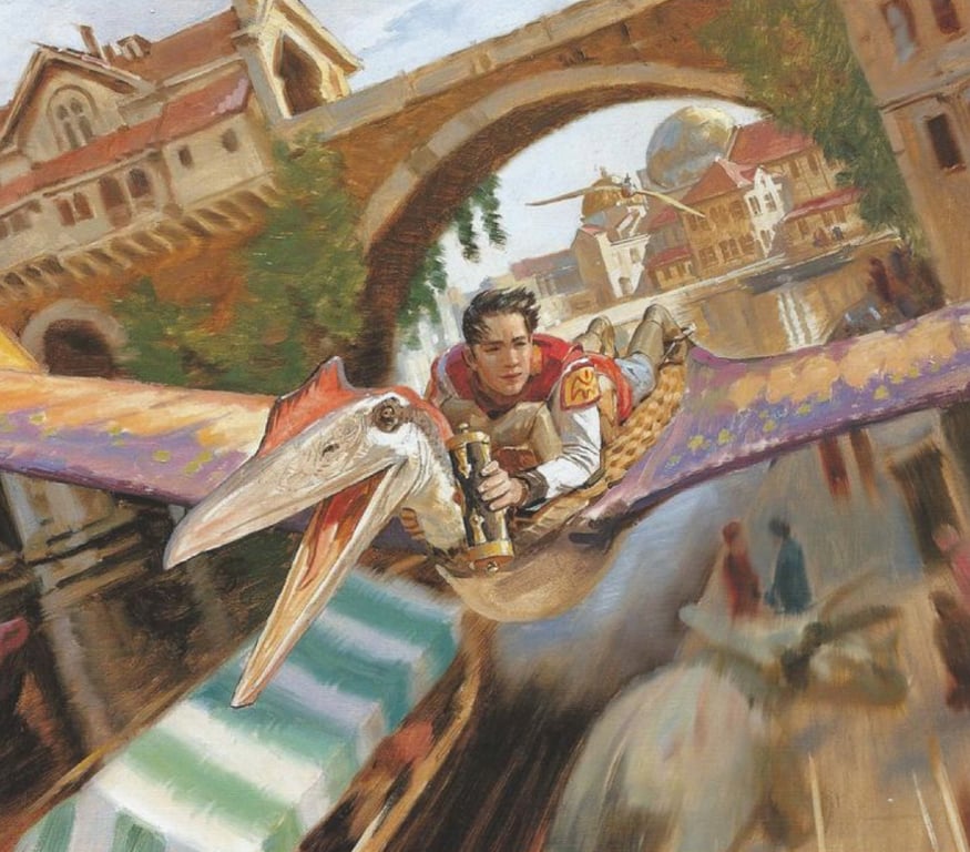 Cover art for Dinotopia, a dinotopia scenario on AI Dungeon