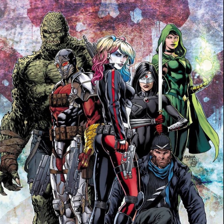Cover art for Suicide Squad, a suicide squad scenario on AI Dungeon