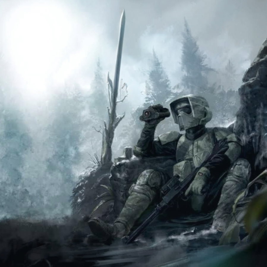 Cover art for Star Wars, a star wars scenario on AI Dungeon