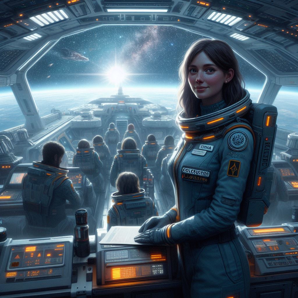 Cover art for Colonizers, a colonization scenario on AI Dungeon