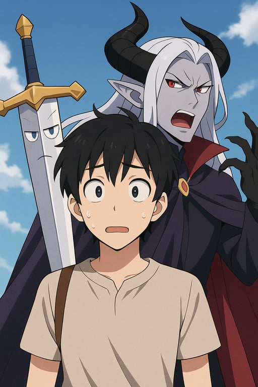 Cover art for Error 404: Hero Not Found, a comedy scenario on AI Dungeon