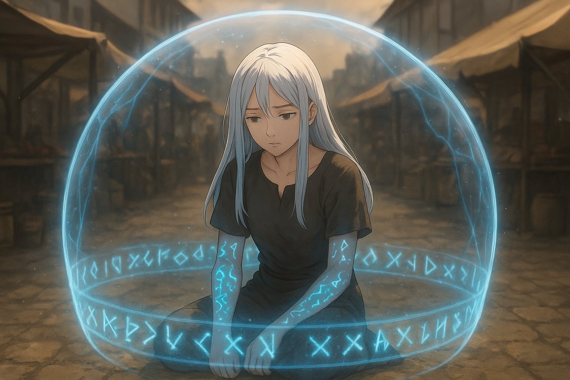 Cover art for The Light Beneath, a magic scenario on AI Dungeon