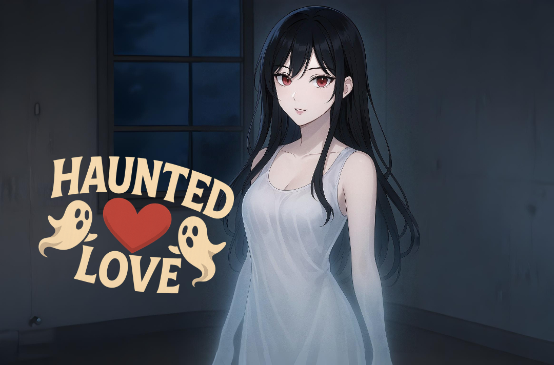 Cover art for Haunted Love, a sliceoflife scenario on AI Dungeon