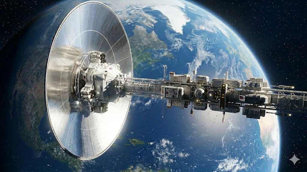 Cover art for Escape the Earth!, a scifi world on Voyage