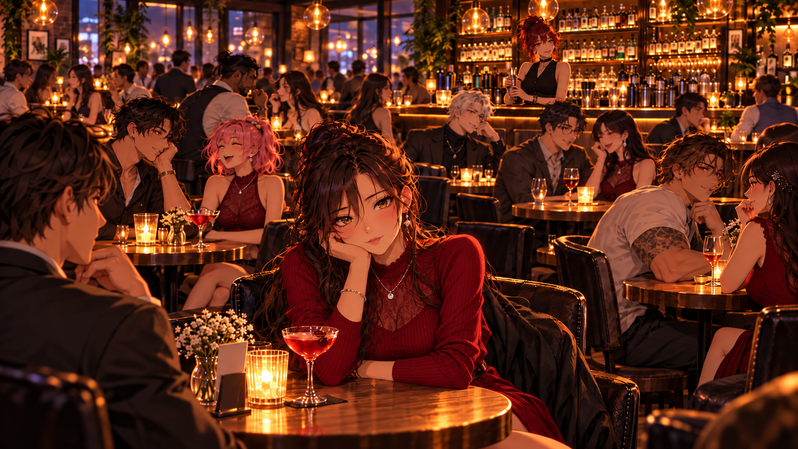 Cover art for Speed Dating 🍸, a romance scenario on AI Dungeon