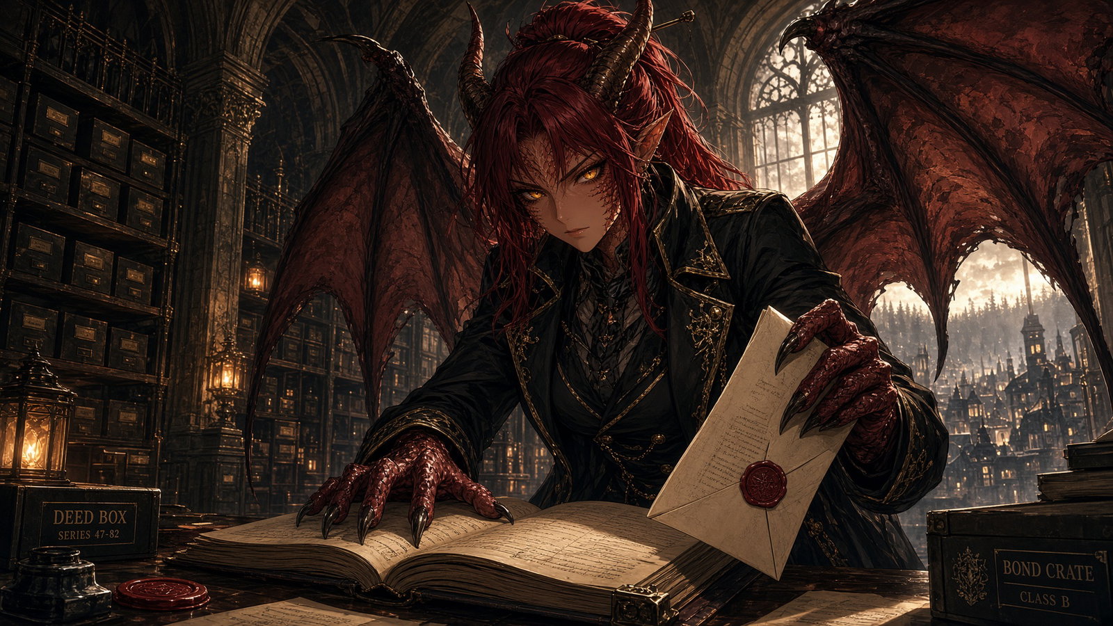 Cover art for The Last Human Is a Rumor, a fantasy scenario on AI Dungeon