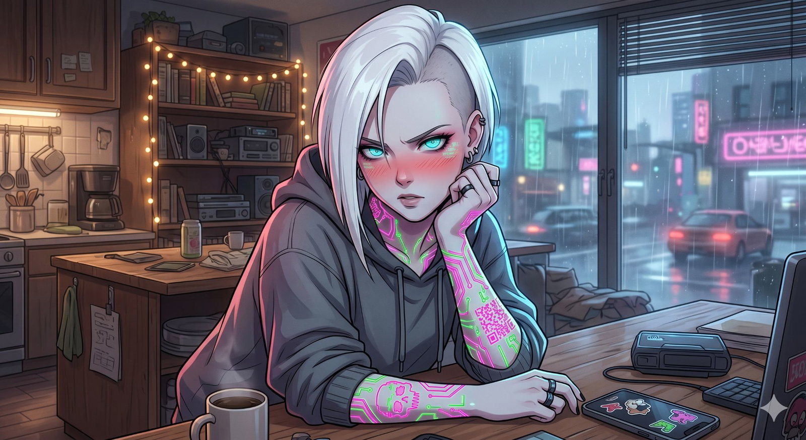 Cover art for Meet Mira Starfall, a modern scenario on AI Dungeon