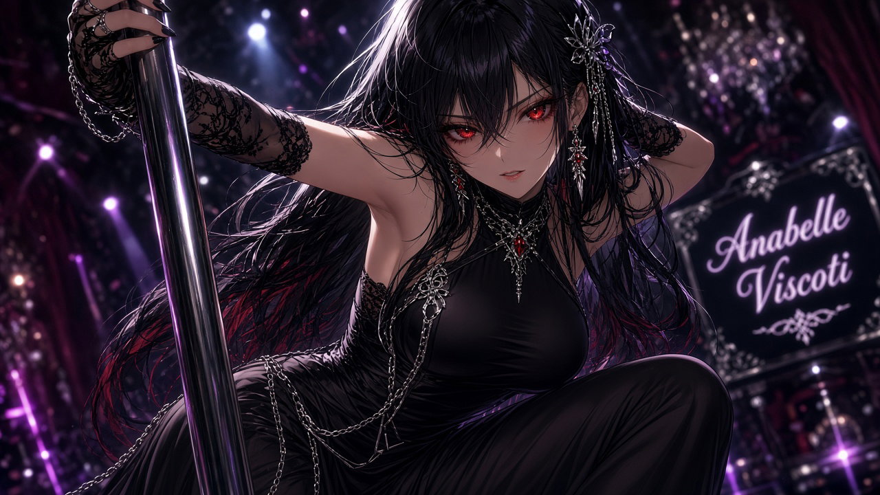 Cover art for In the Front Row for Anabelle, a romance scenario on AI Dungeon
