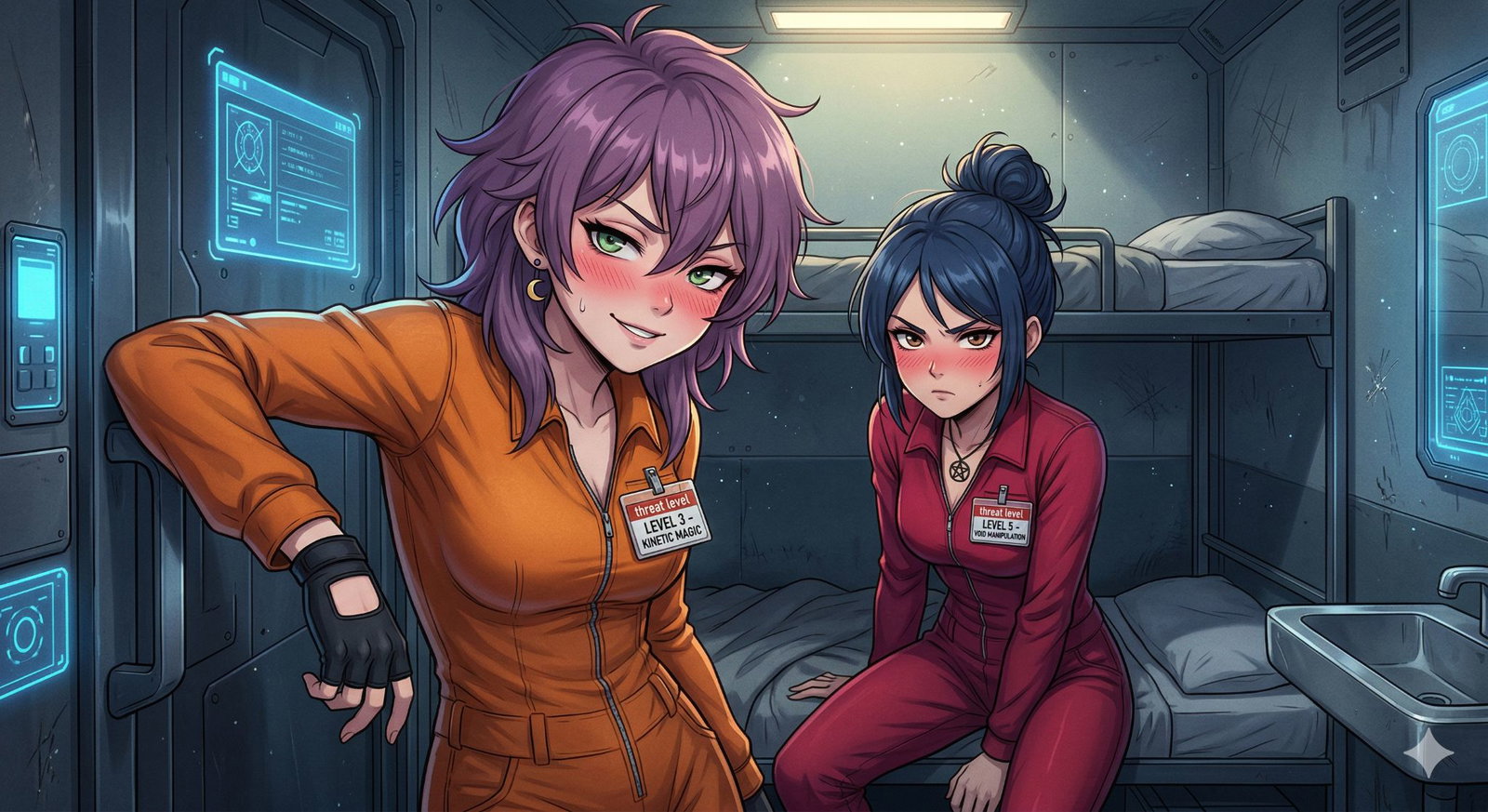 Cover art for You Are the New Inmate, a fantasy scenario on AI Dungeon
