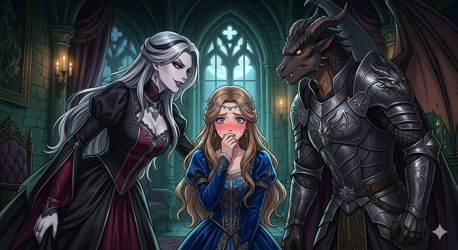 Cover art for Sent to Marry a Monster, a romance scenario on AI Dungeon