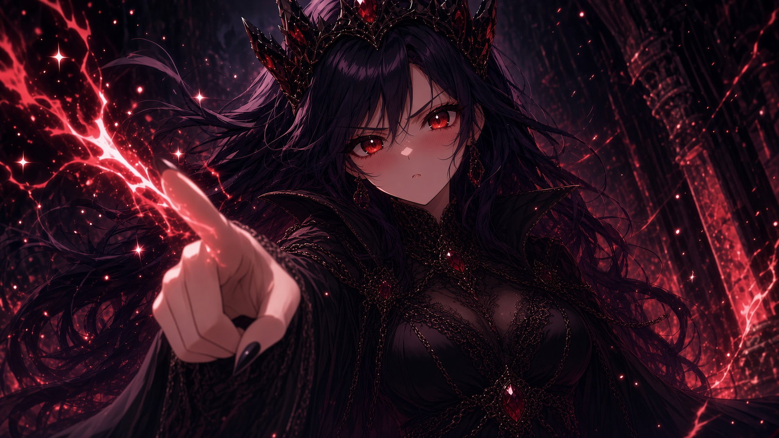 Cover art for You Slept With Dark Lord's Daughter, a romance scenario on AI Dungeon