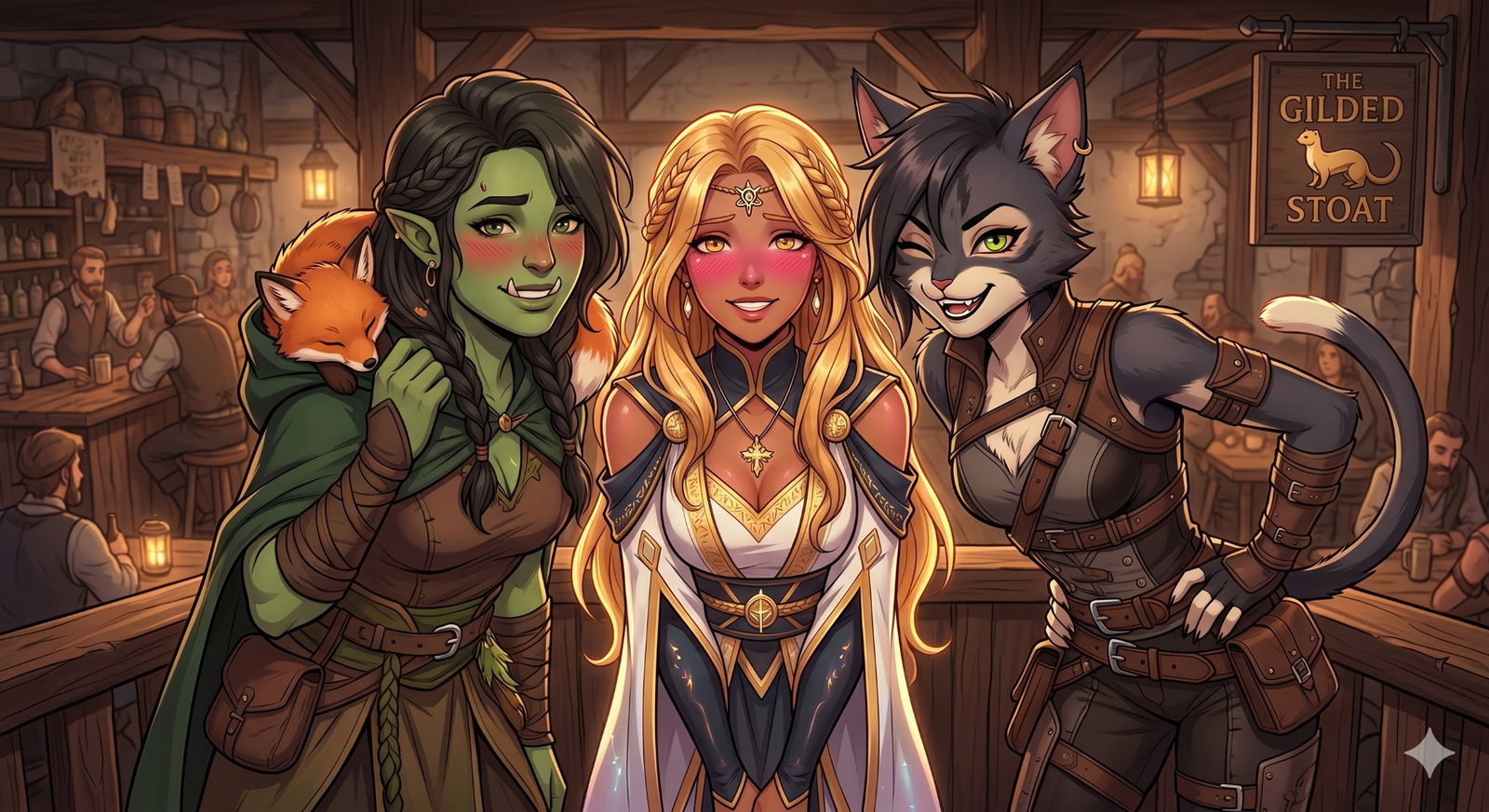 Cover art for You Are the Heartbond, a fantasy scenario on AI Dungeon