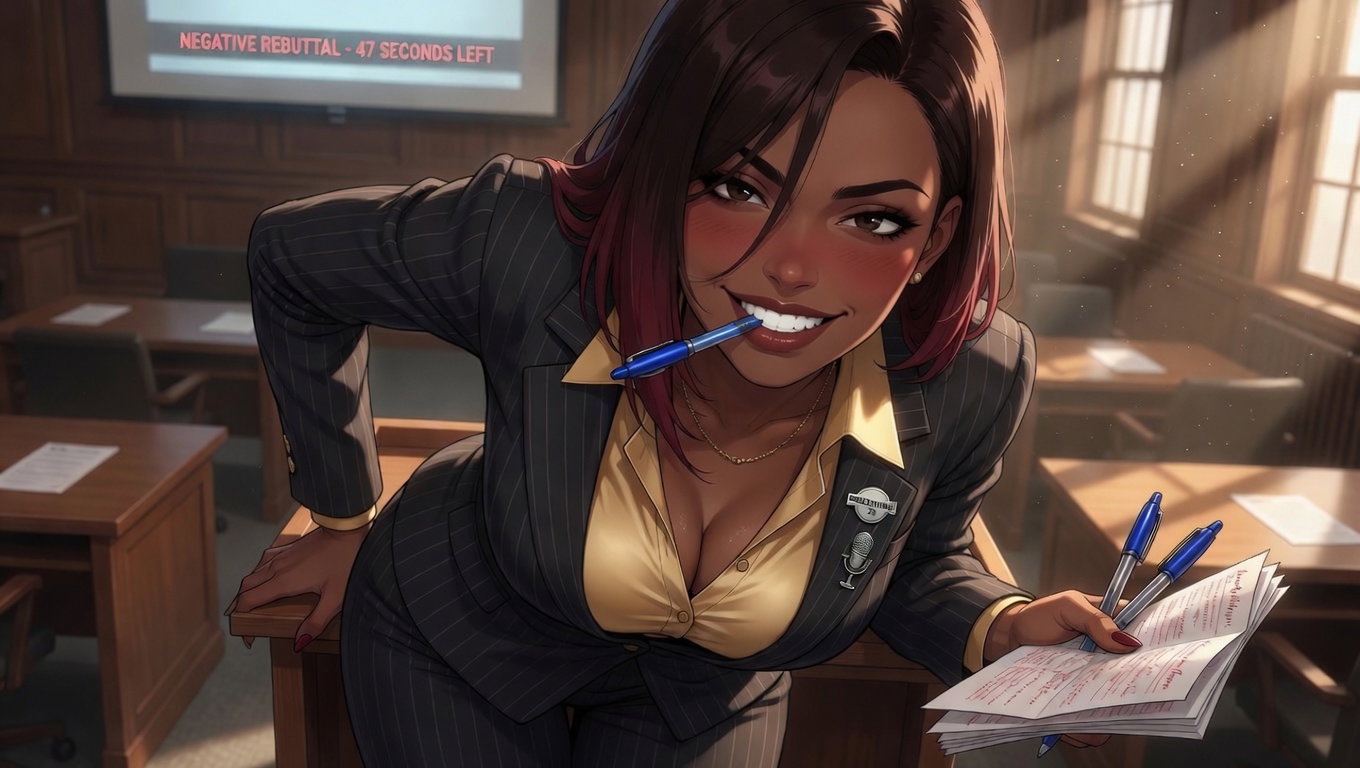 Cover art for Your College Rival, a romance scenario on AI Dungeon