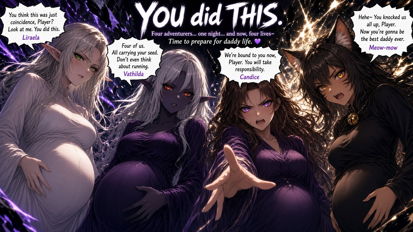 Cover art for Daddy Life: Fantasy Version, a romance scenario on AI Dungeon
