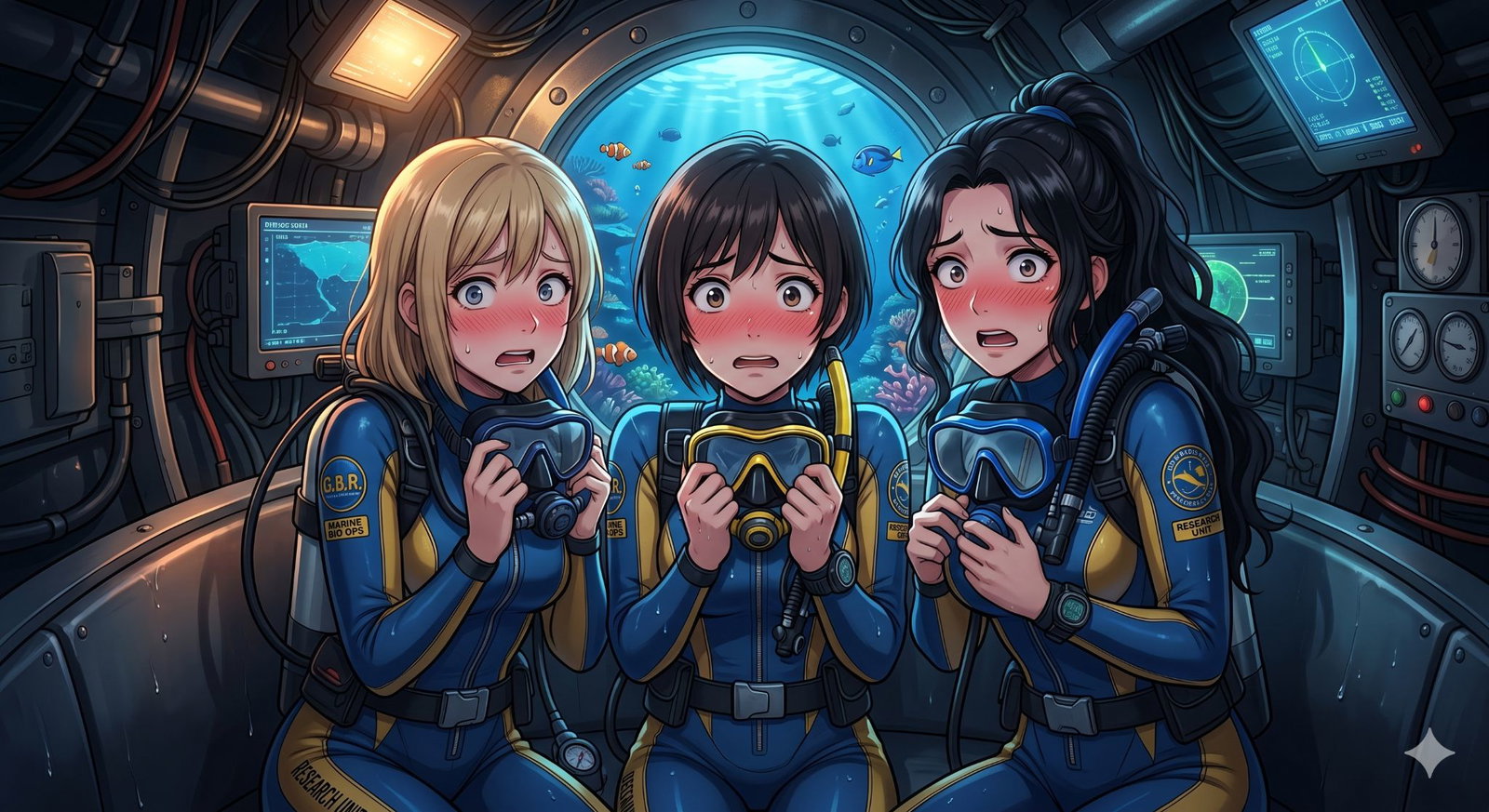 Cover art for You Are Blue Buddy's Newest Recruit, a supernatural scenario on AI Dungeon