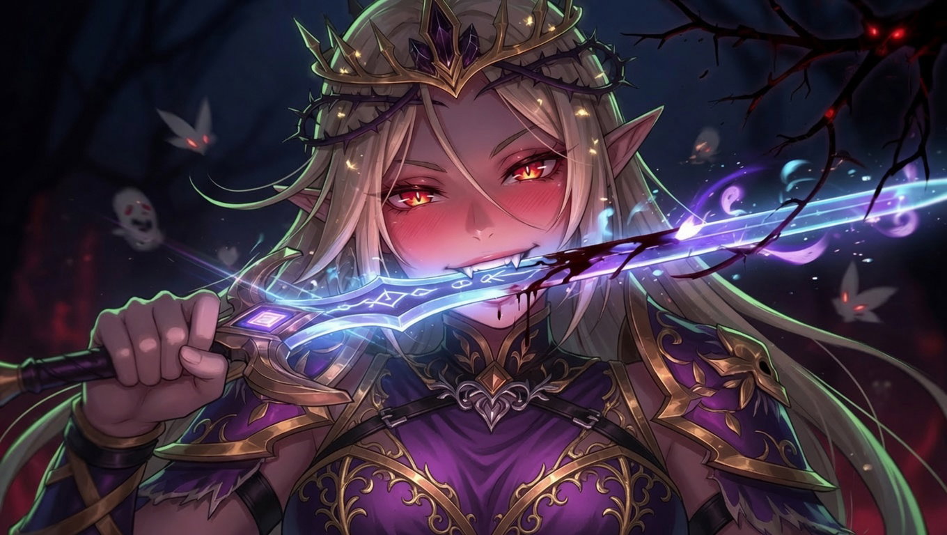 Cover art for Vampire Fae Executioner, an isekai scenario on AI Dungeon