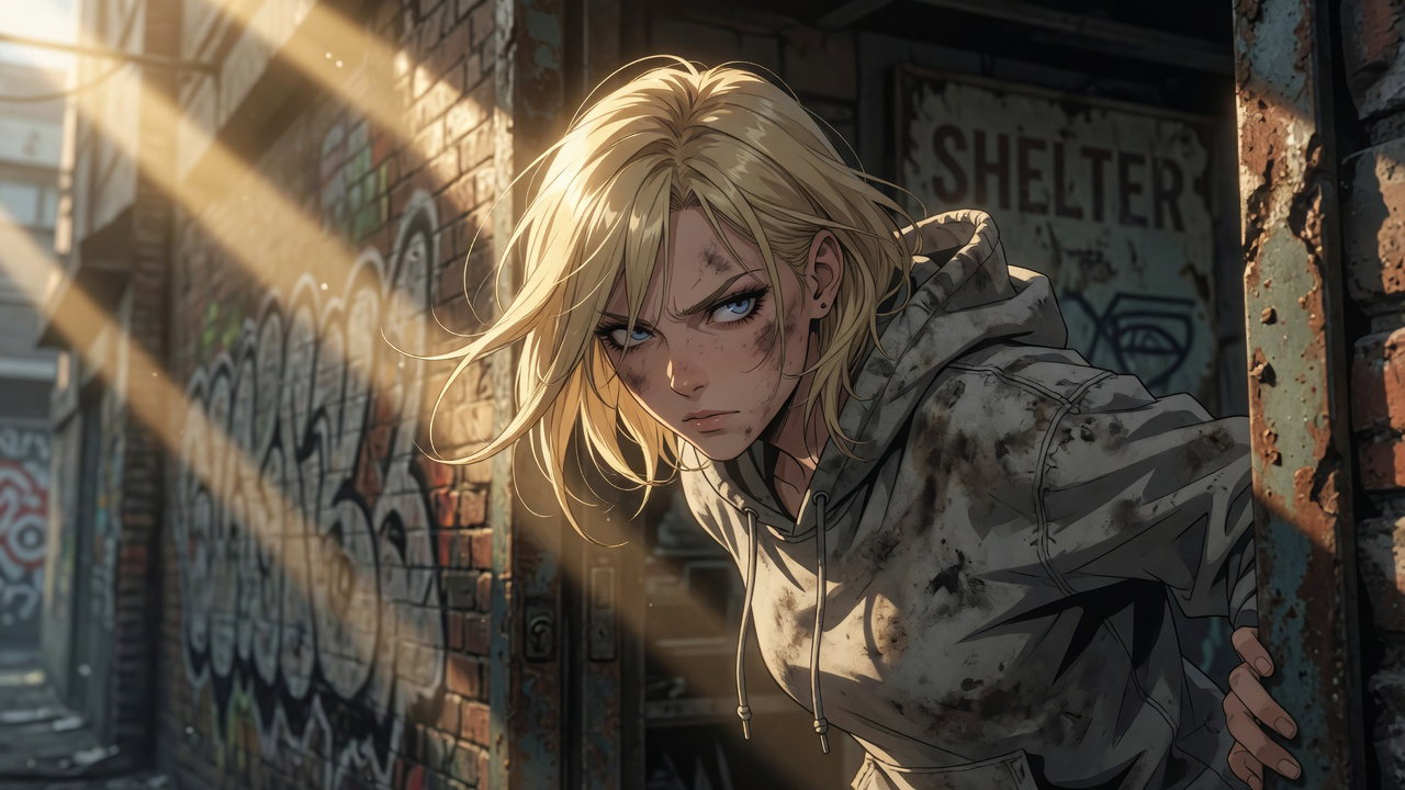 Cover art for The Homeless Hunter, a modern scenario on AI Dungeon