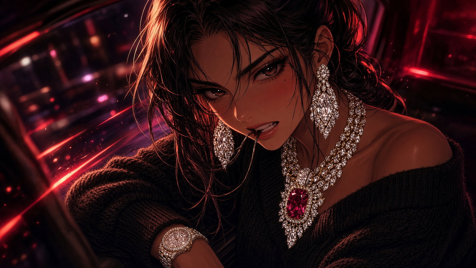 Cover art for Hispanic Model La Belle Makes You a Deal, a romance scenario on AI Dungeon