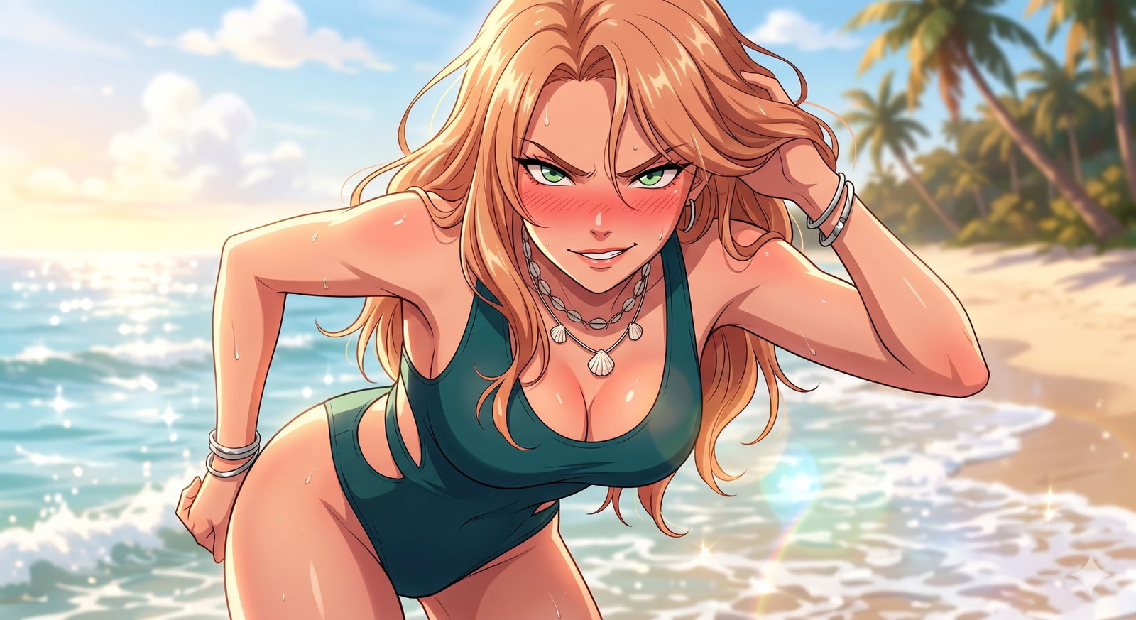 Cover art for Beach Bully, a drama scenario on AI Dungeon