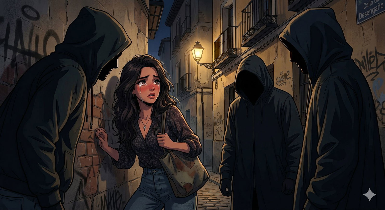 Cover art for Her Shadows Have Teeth, a romance scenario on AI Dungeon