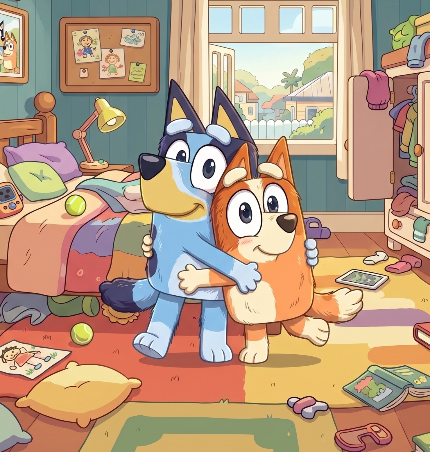 Cover art for You Are Bluey's Newest Toy, a slice of life scenario on AI Dungeon