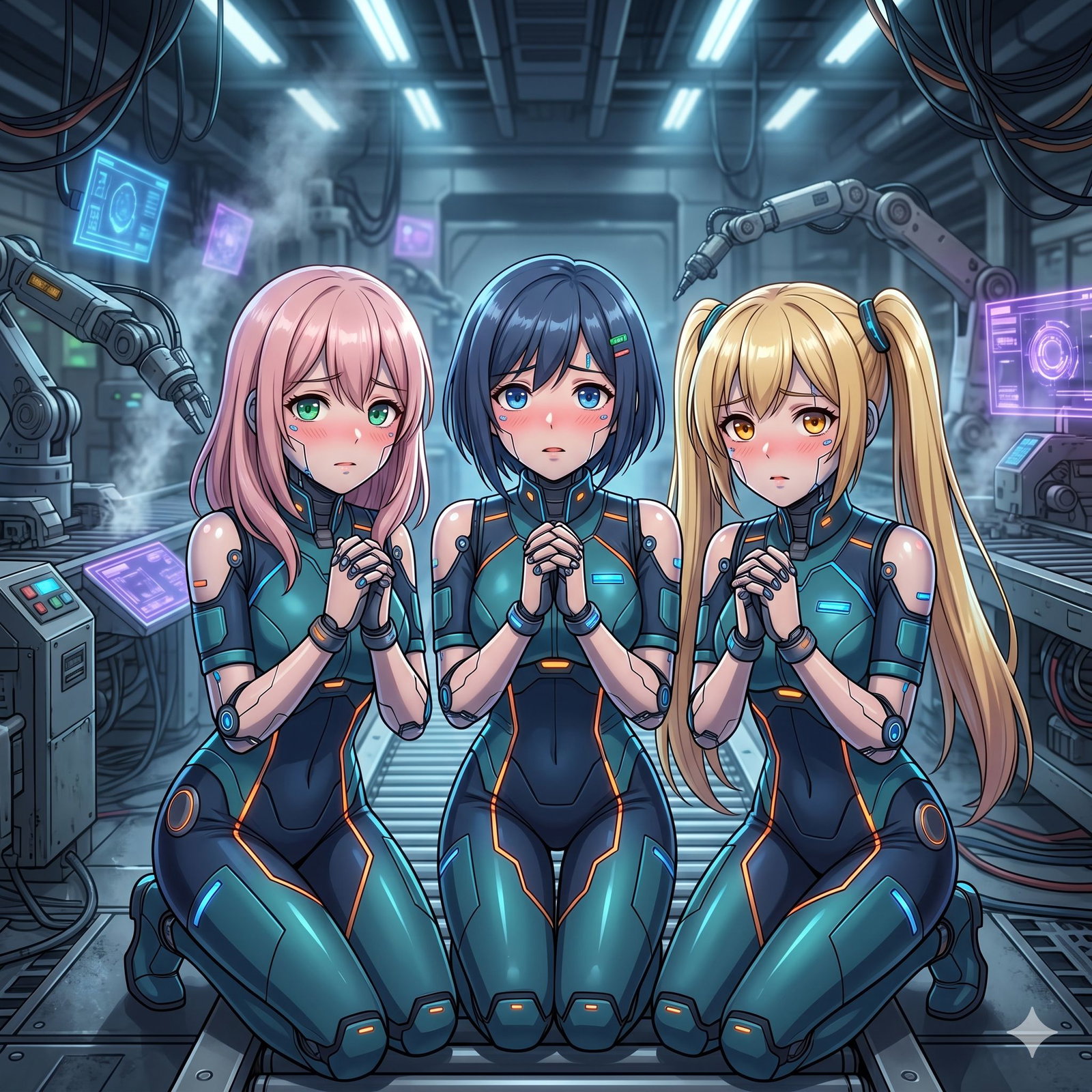 Cover art for Robot Waifu Inspector, a romance scenario on AI Dungeon