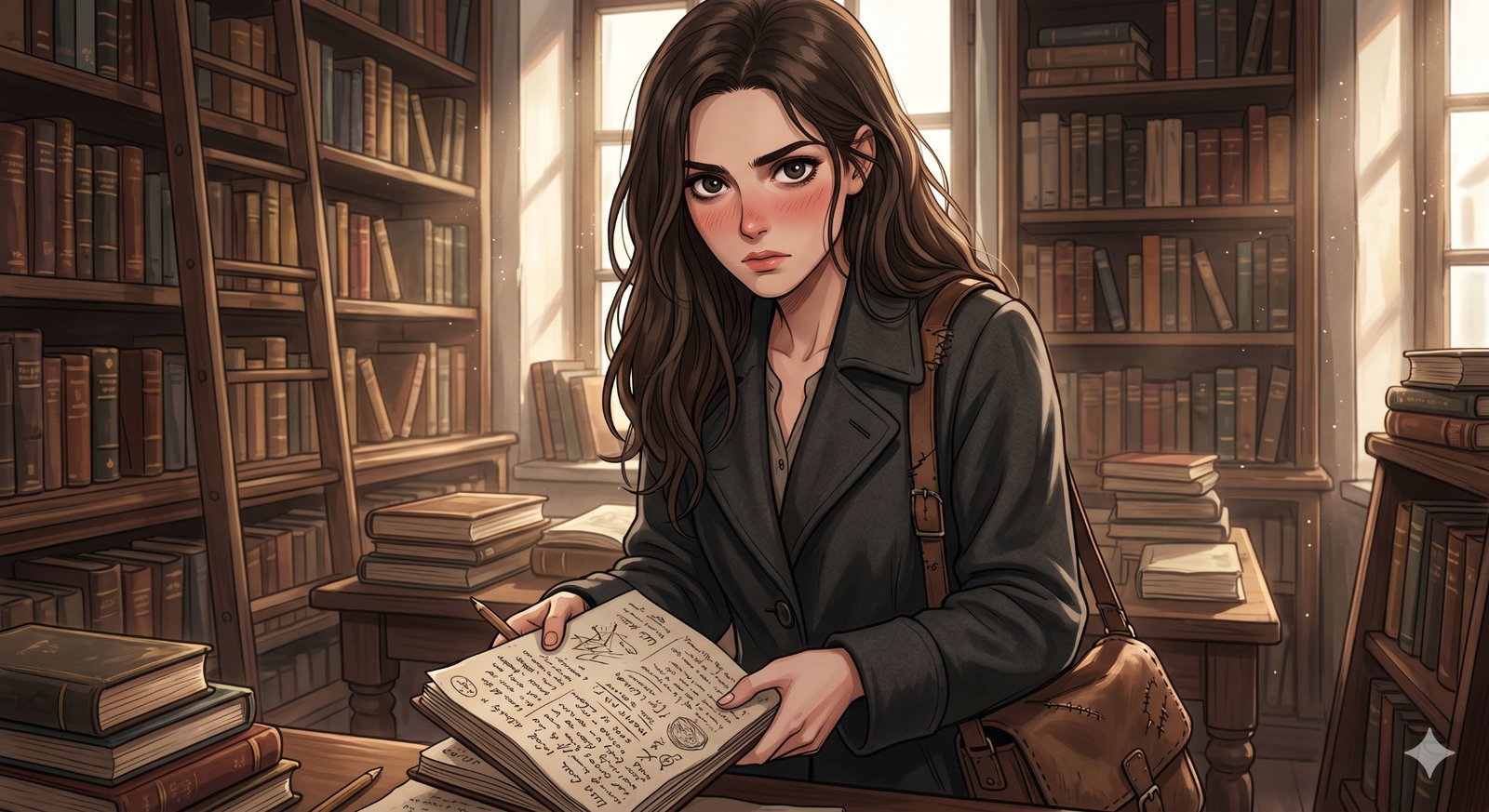 Cover art for Meet Delphine, a mystery scenario on AI Dungeon