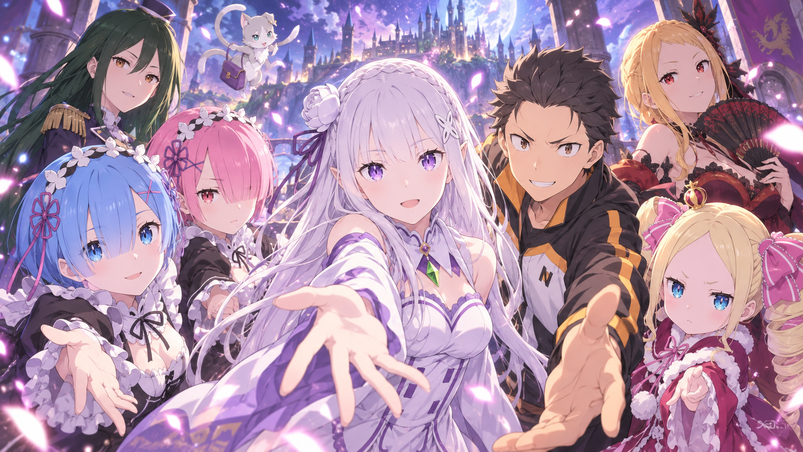 Cover art for Re:Zero - You Remember the Wrong Tomorrow, an anime scenario on AI Dungeon