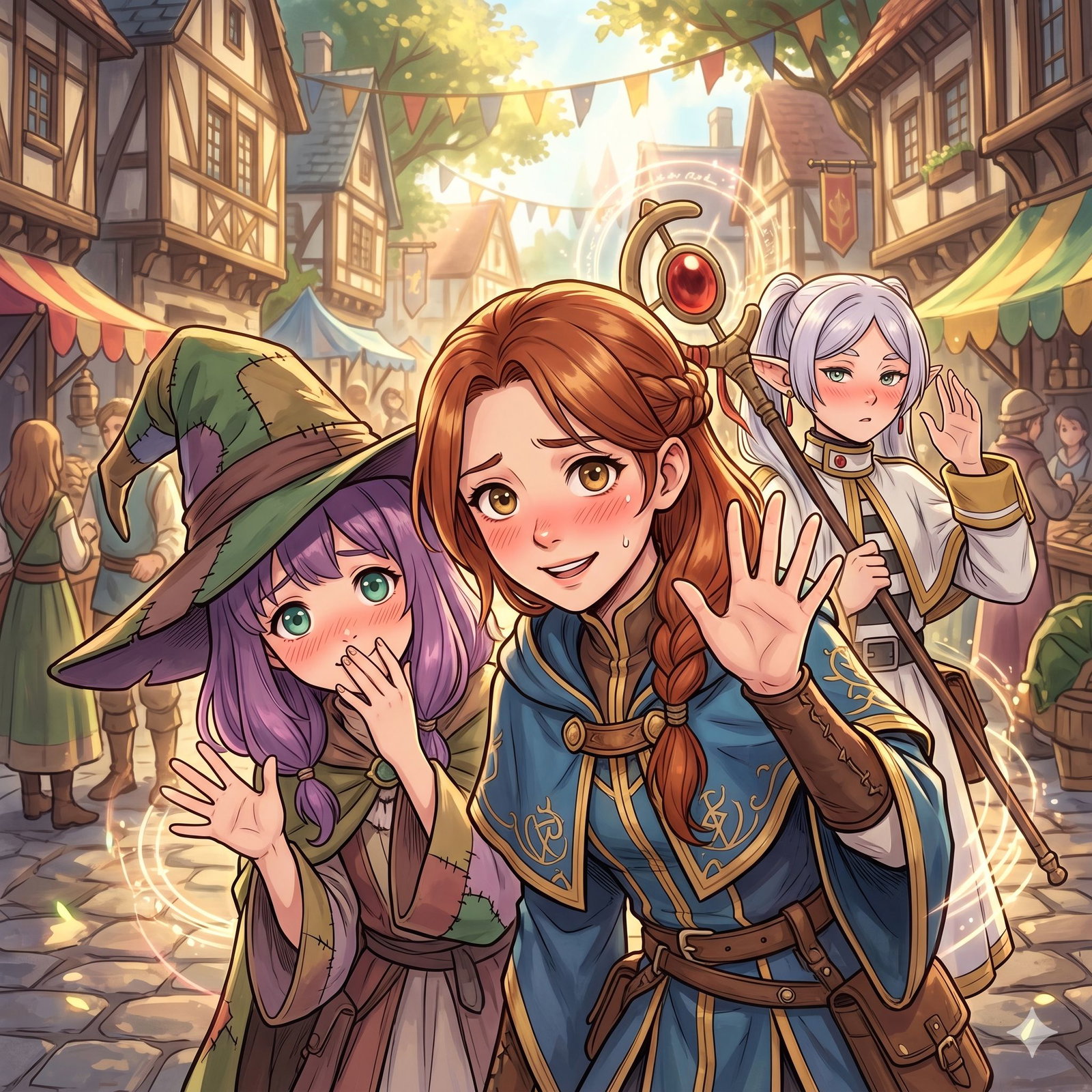 Cover art for Level One God-Waifu-Maker, a fantasy scenario on AI Dungeon