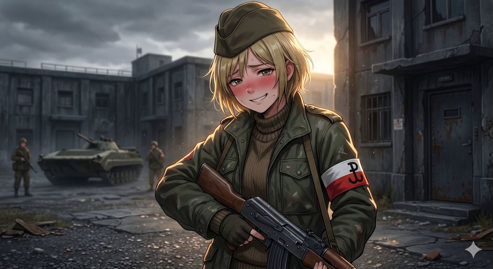 Cover art for You are the Soviet's Most Wanted, a supernatural scenario on AI Dungeon