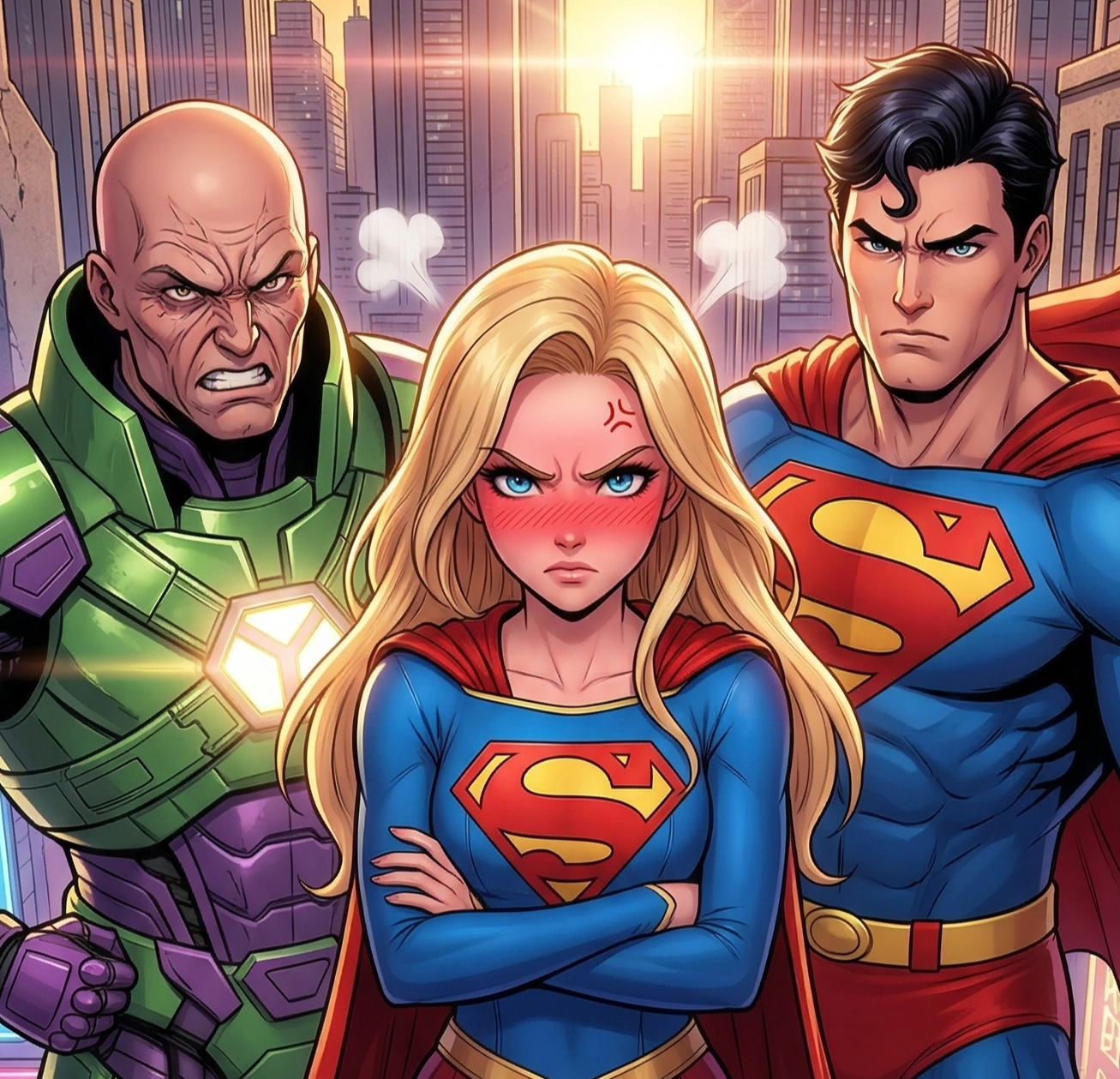 Cover art for The Hero They Hate, a superman scenario on AI Dungeon