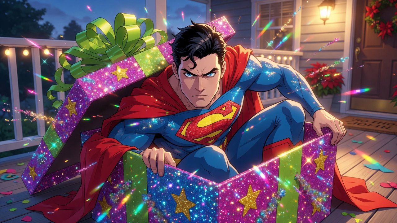 Cover art for Order a Superman, a superhero scenario on AI Dungeon