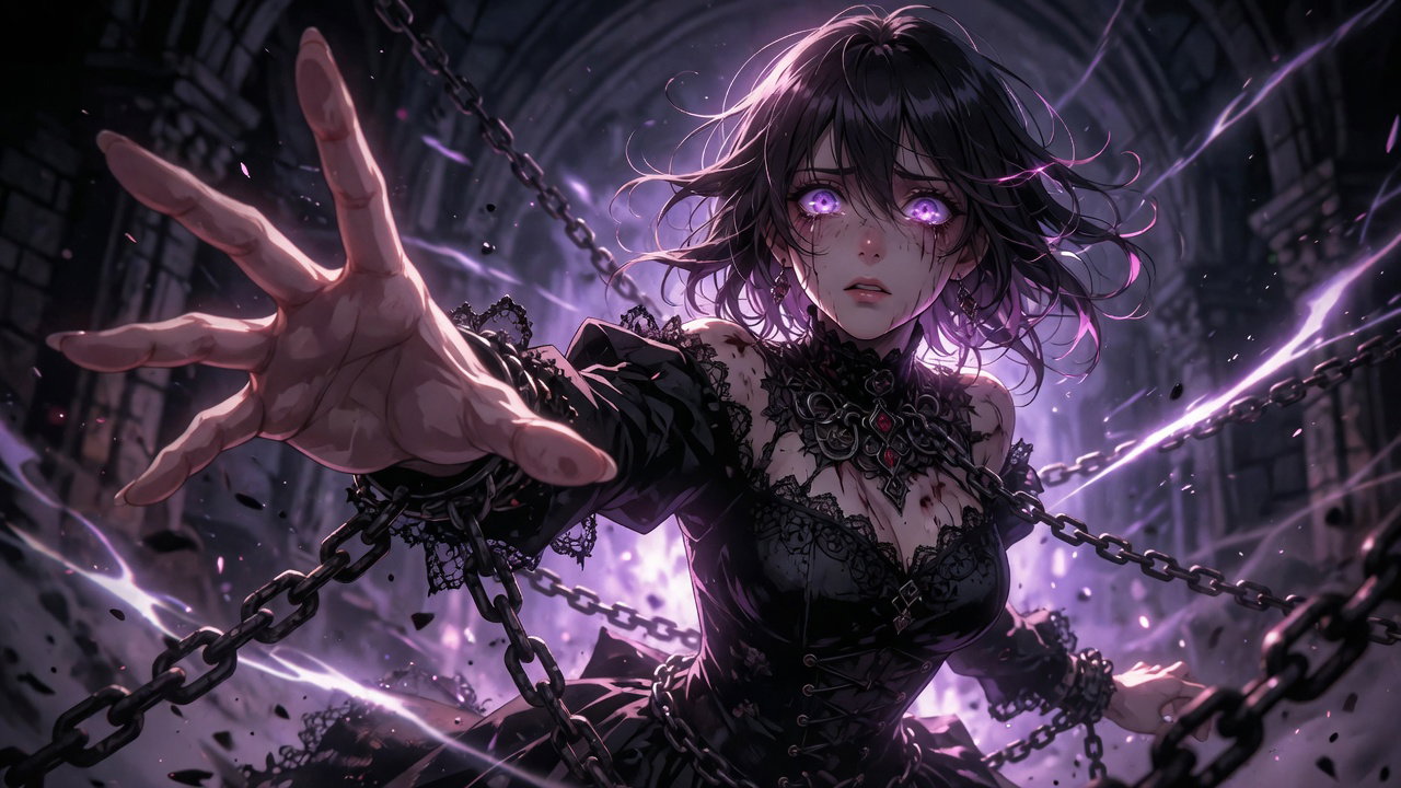 Cover art for Dead and Debt-Bound, a fantasy scenario on AI Dungeon
