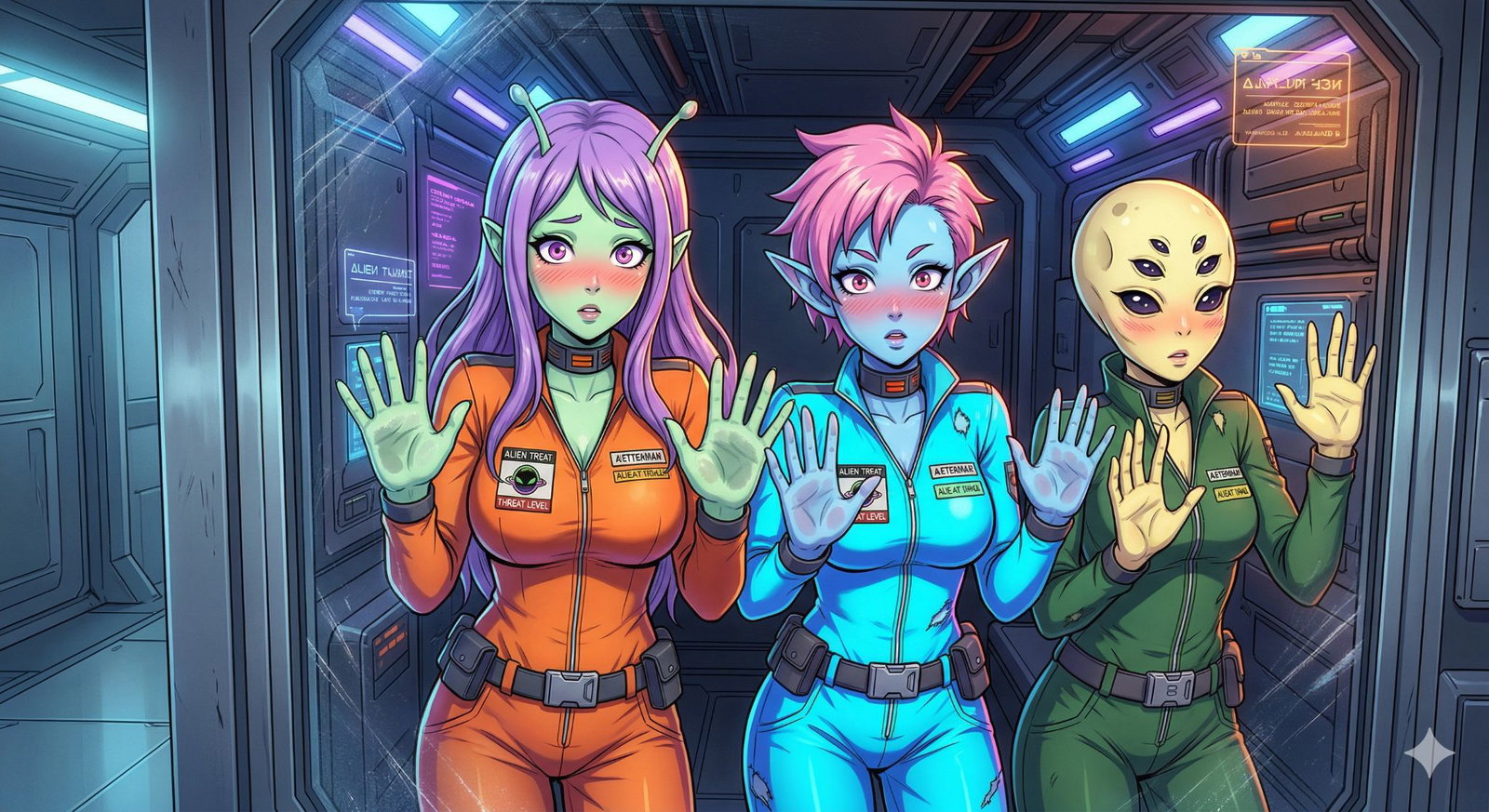 Cover art for You Are the Alien Expert, an aliens scenario on AI Dungeon