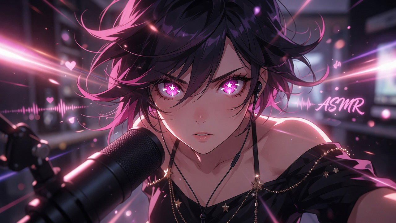 Cover art for Whisper Queen ASMR, a slice of life scenario on AI Dungeon