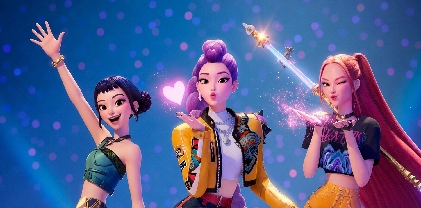 Cover art for Newest Member of Huntrix, a kpop scenario on AI Dungeon