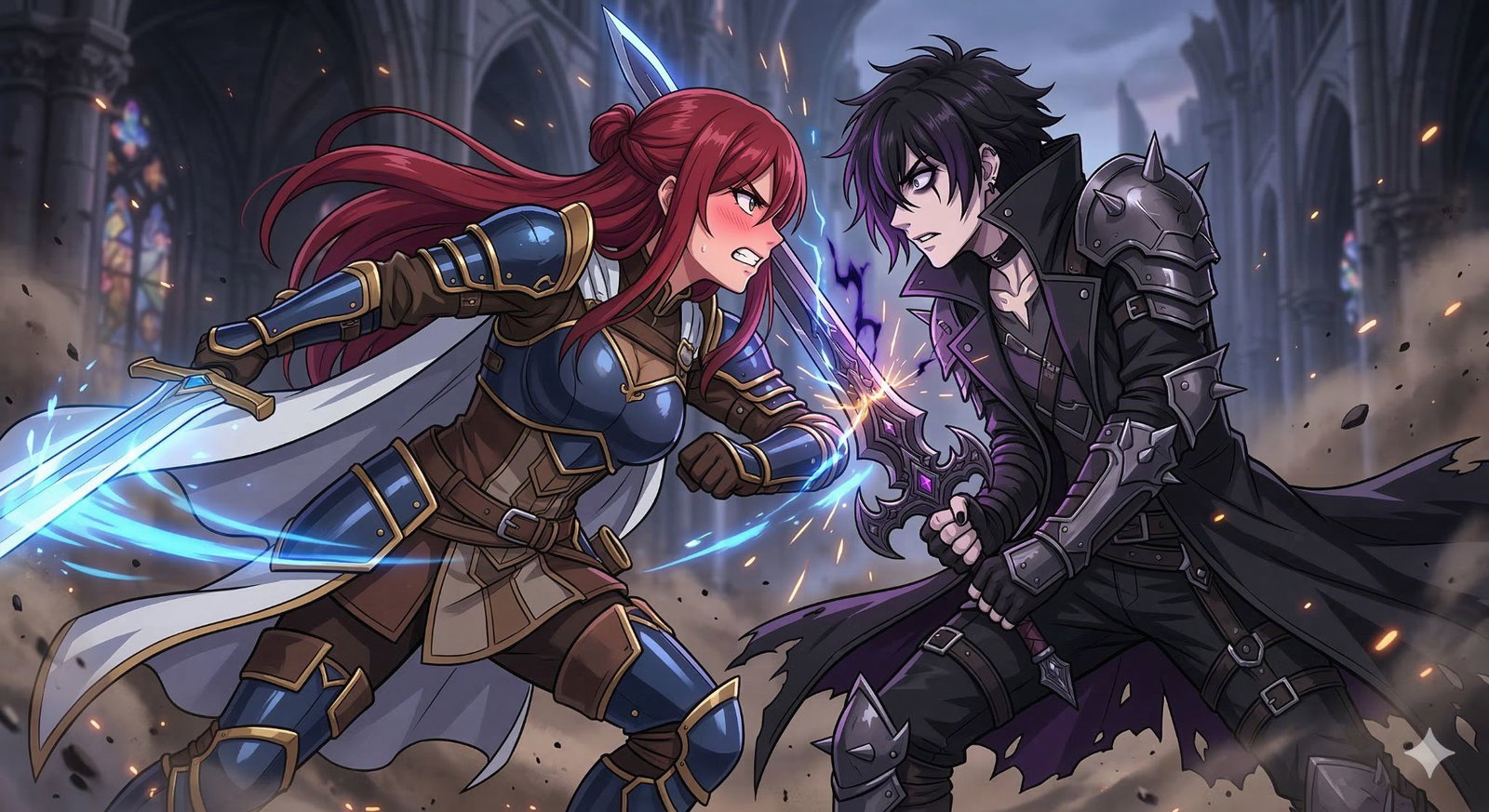 Cover art for Fights & First Dates, a dating sim scenario on AI Dungeon