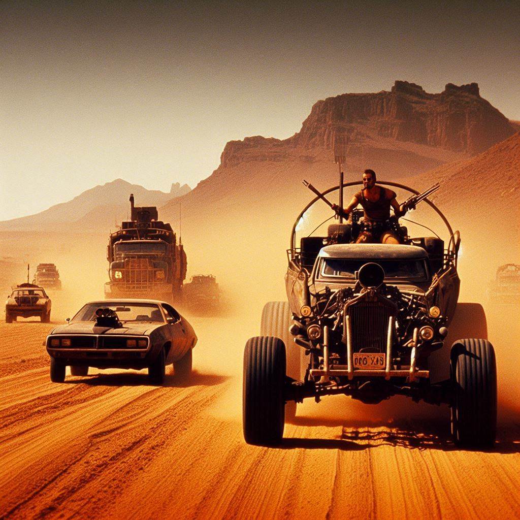 Cover art for MAD MAX - FULL WORLD, a mad max scenario on AI Dungeon