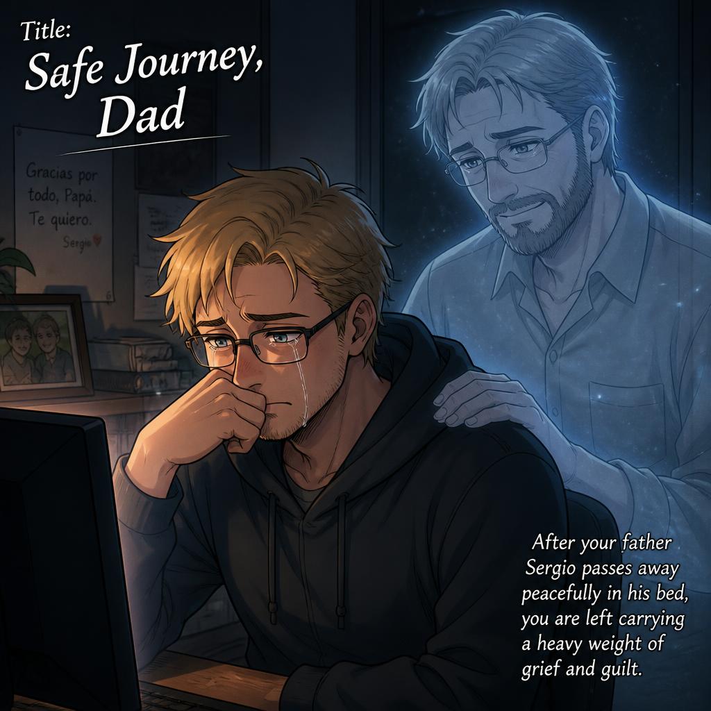 Cover art for Safe Journey, Dad, a drama scenario on AI Dungeon