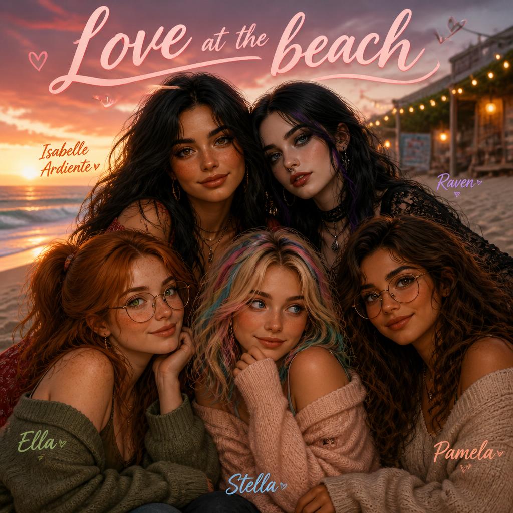 Cover art for Love at the beach, an isabella scenario on AI Dungeon