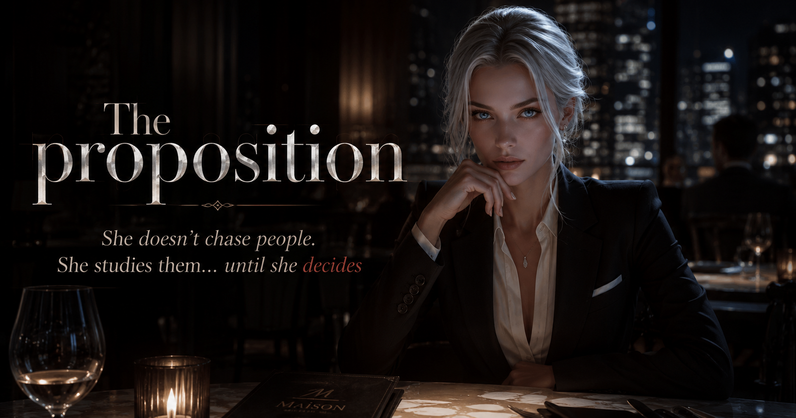 Cover art for The proposition, a family scenario on AI Dungeon