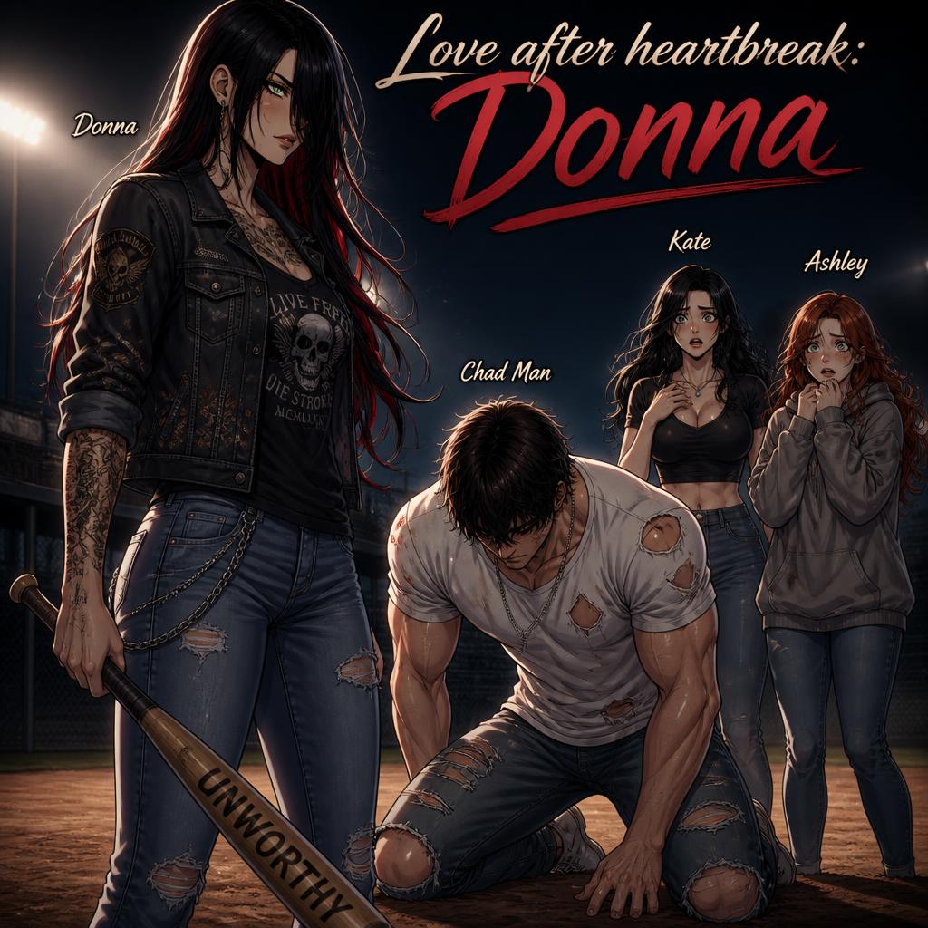 Cover art for Love after heartbreak: Donna, a dark romance scenario on AI Dungeon