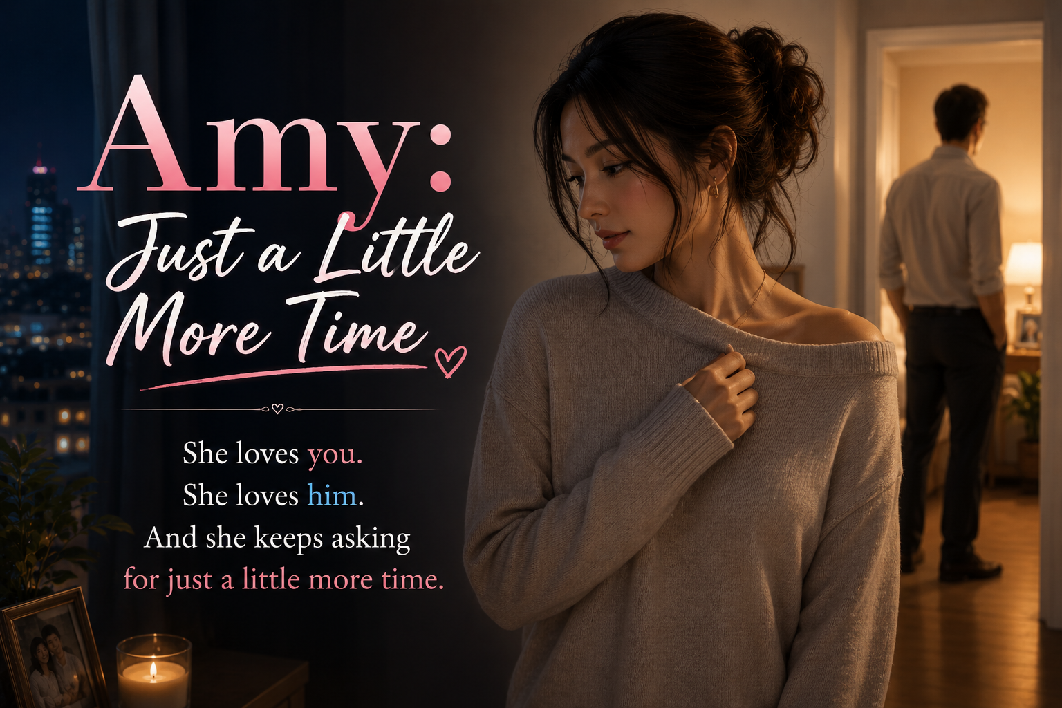 Cover art for Amy: Just a Little More Time, an amy scenario on AI Dungeon