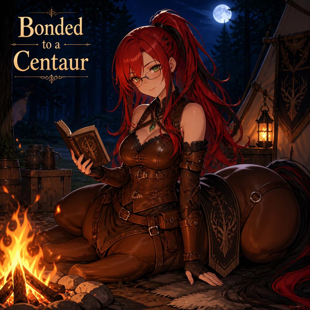 Cover art for Bonded to a Centaur, a centaur scenario on AI Dungeon