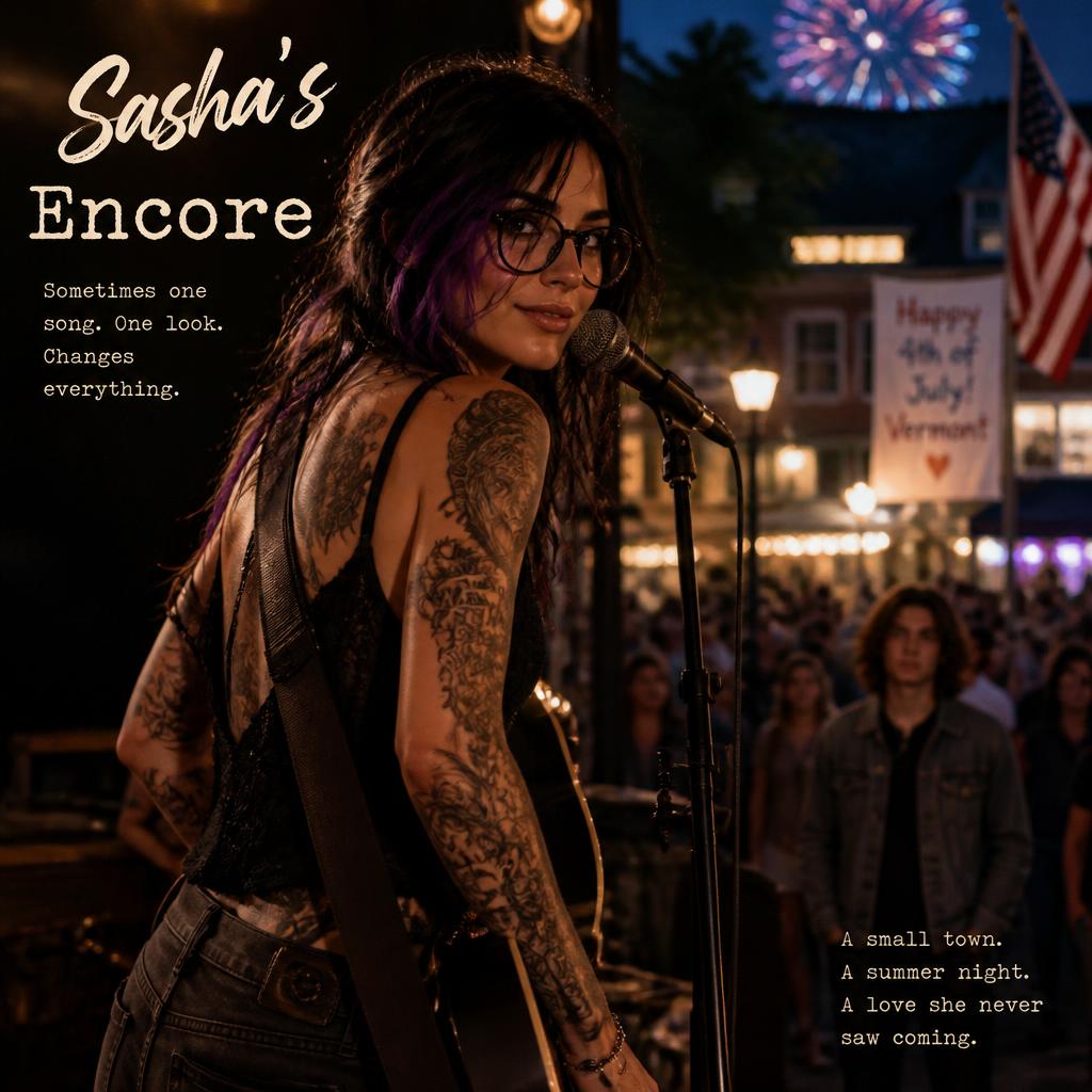 Cover art for Sasha's Encore, a romance scenario on AI Dungeon